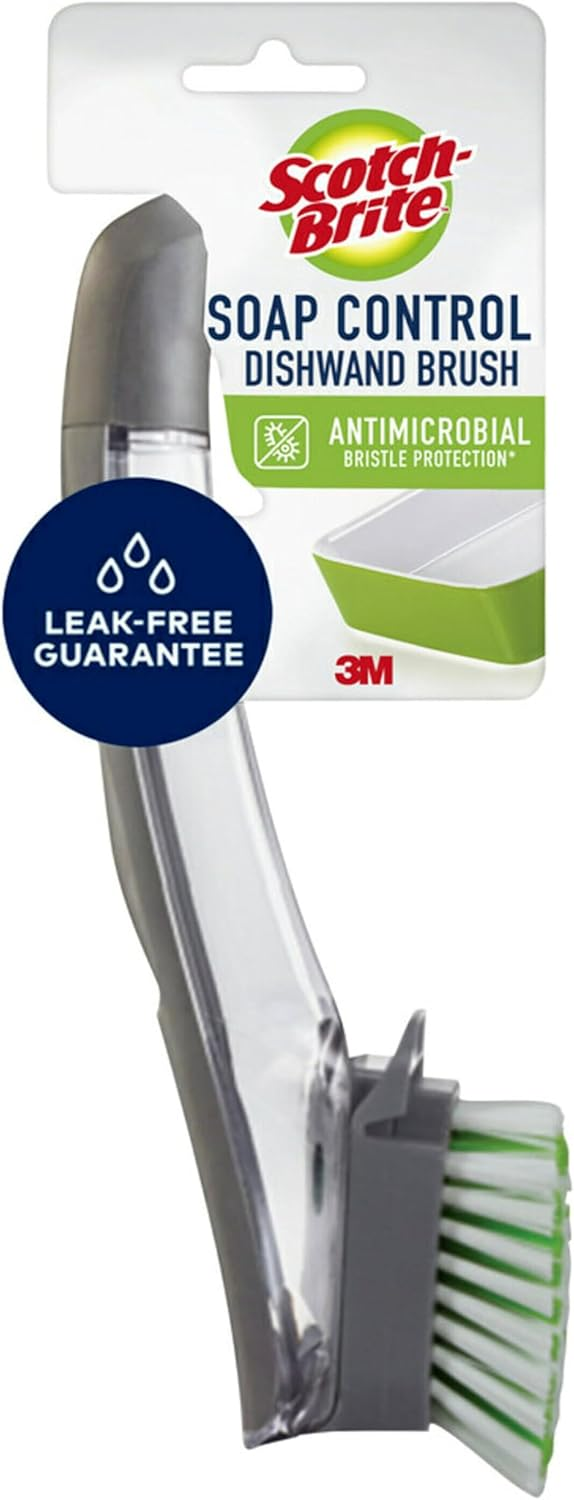 The Scotch-Brite Advanced Dishwand: A Solid Soap-Dispensing Scrubber for Everyday Cleaning